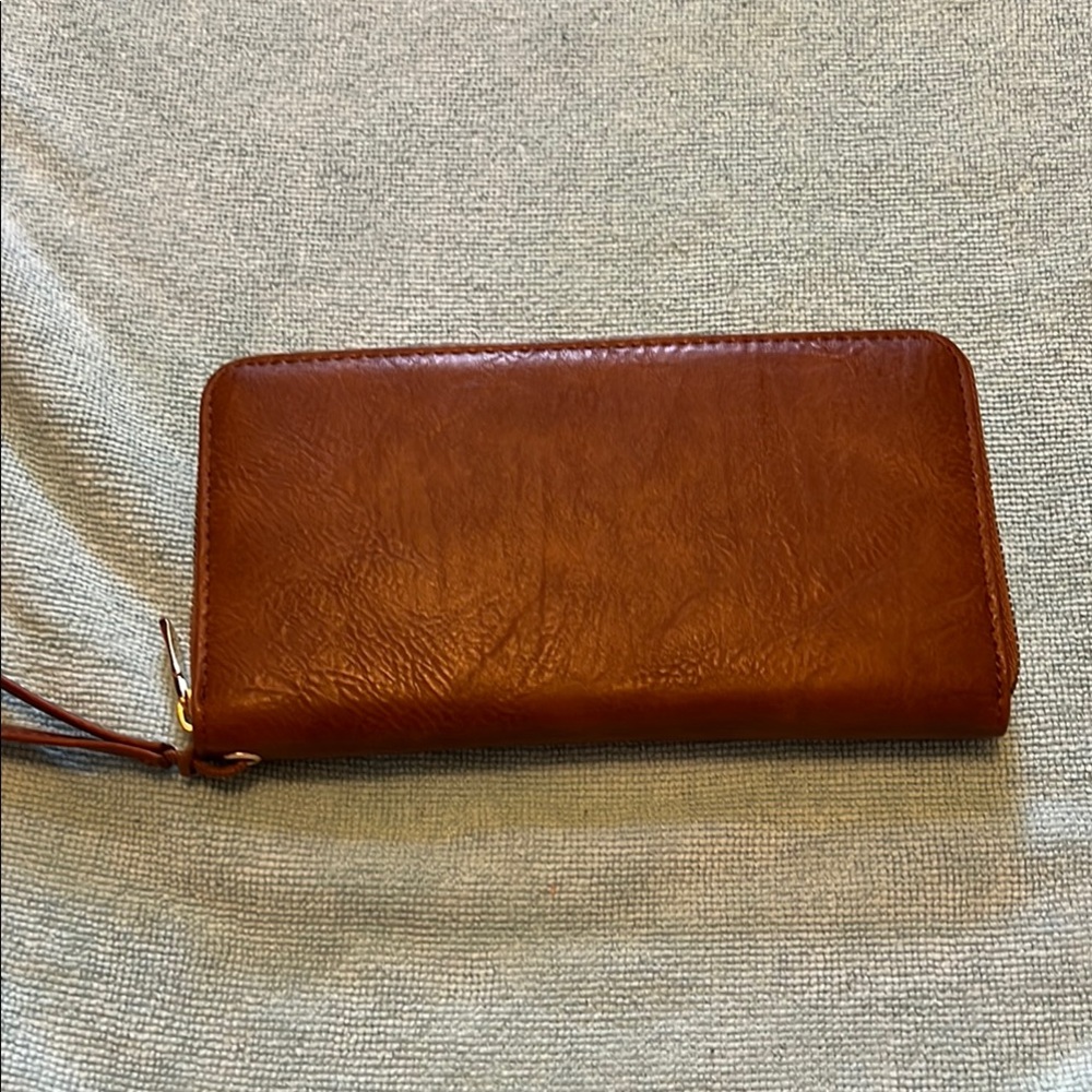 Brown Leather like Wallet.  Brand New